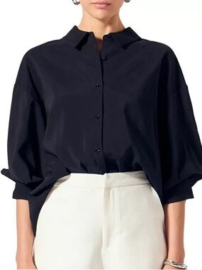 NWT English Factory Women's Balloon Sleeve Shirt - XS